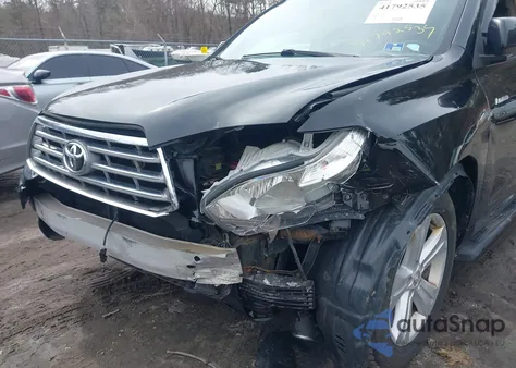 2010 Toyota Highlander Limited V6 z USA, uszkodzony, nr VIN 5TDDK3EH3AS005557